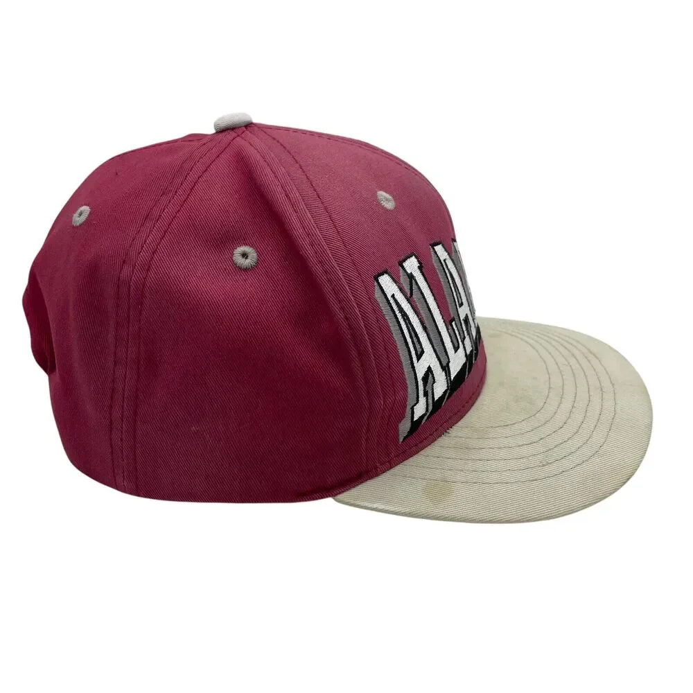 Alabama Crimson Tide Spellout Elephant Top Of the World Snapback Hat Cap